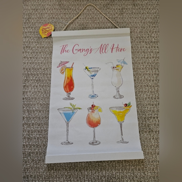 Colorful Cocktail Wall Art - Picture 1 of 5